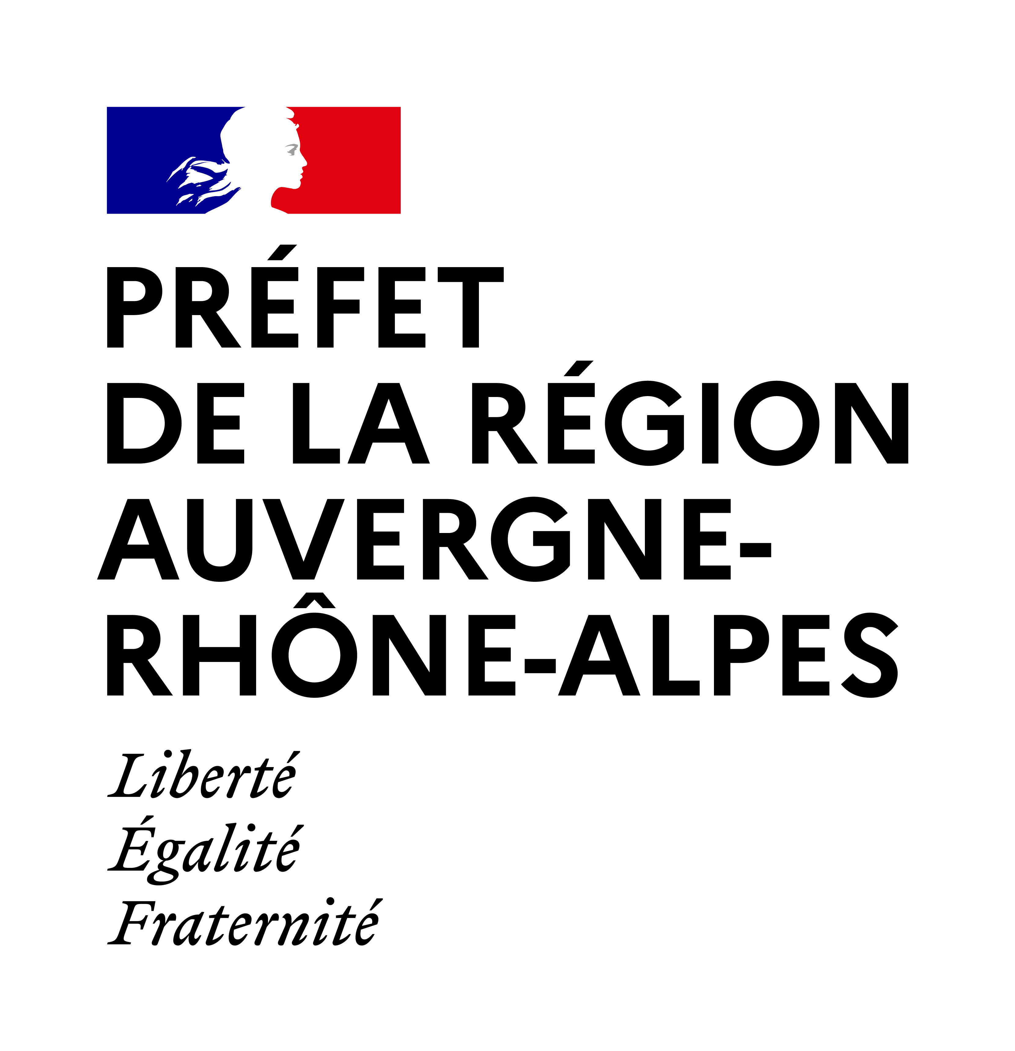PREF region Auvergne Rhone Alpes RVB