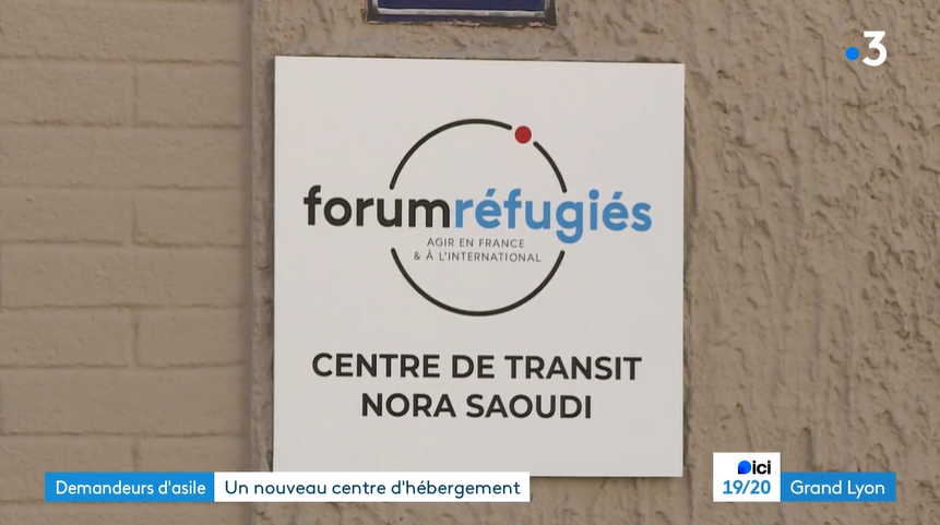 France 3 : Inauguration du Centre de transit Nora SAOUDI